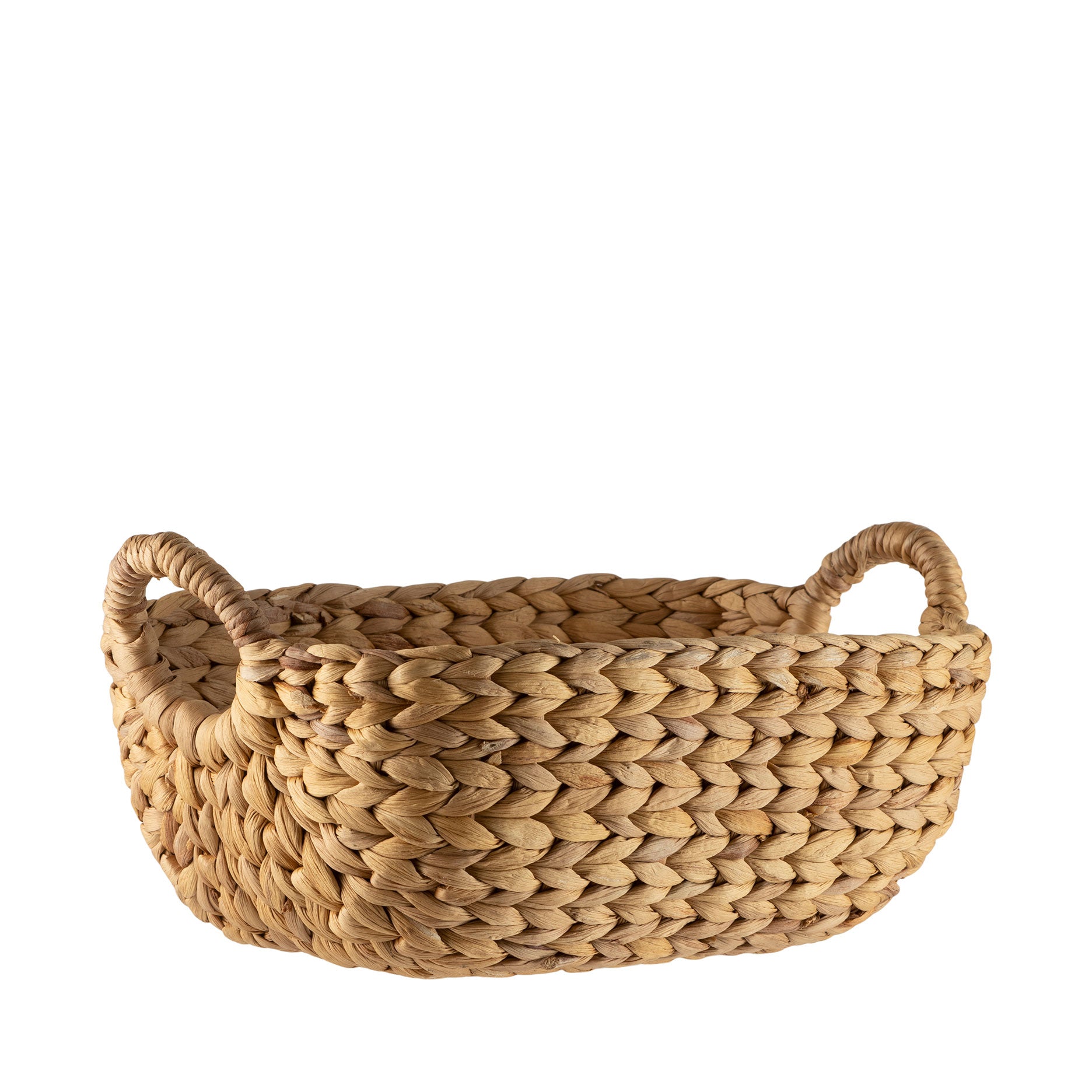 Weave Korb, länglich, niedrig